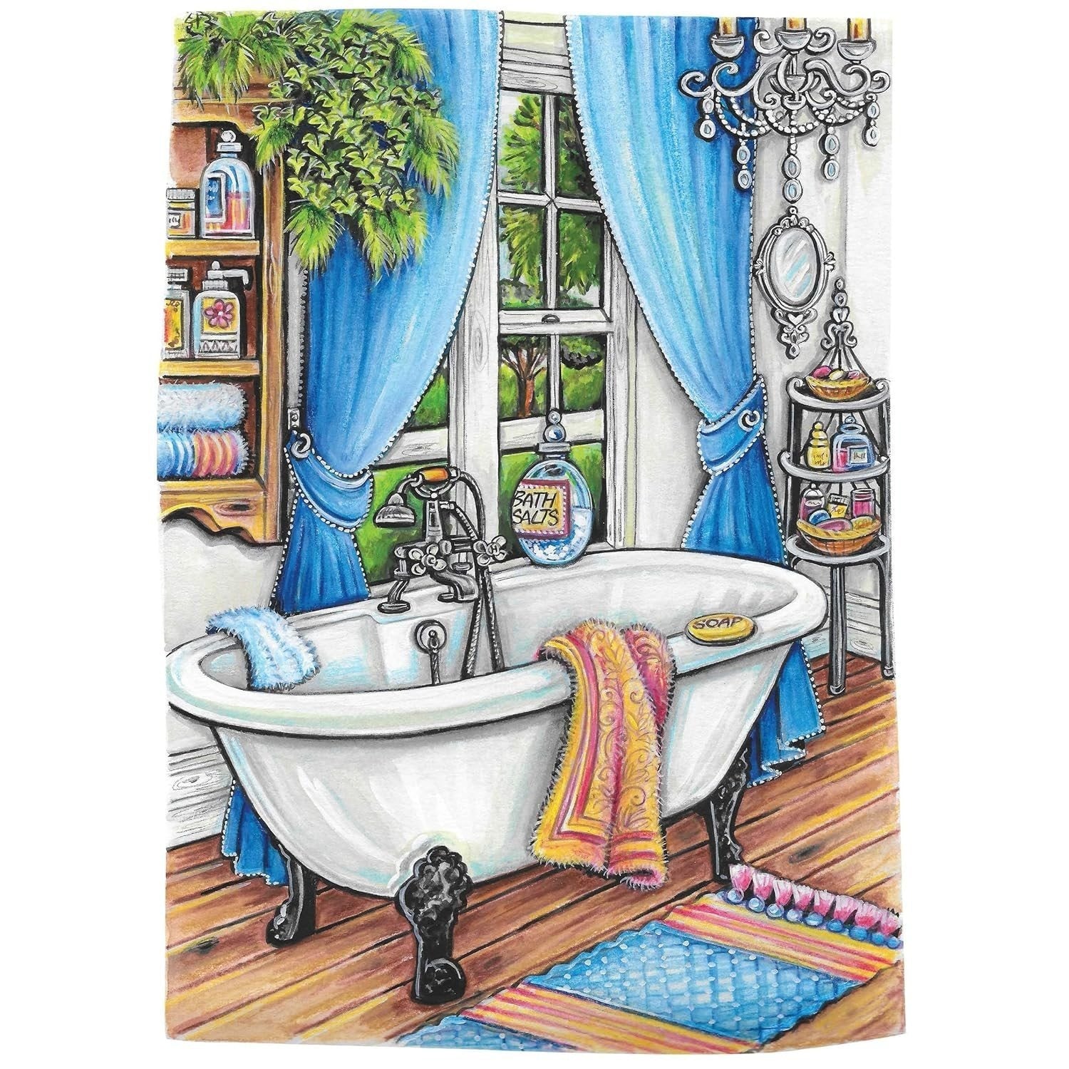Creative Haven Home Sweet Home Coloring Book (Spiral Bound)