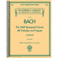 The Well-Tempered Clavier, Complete- Schirmer Library of Classics Volume 2057 by Carl Czerny (Spiral Bound)