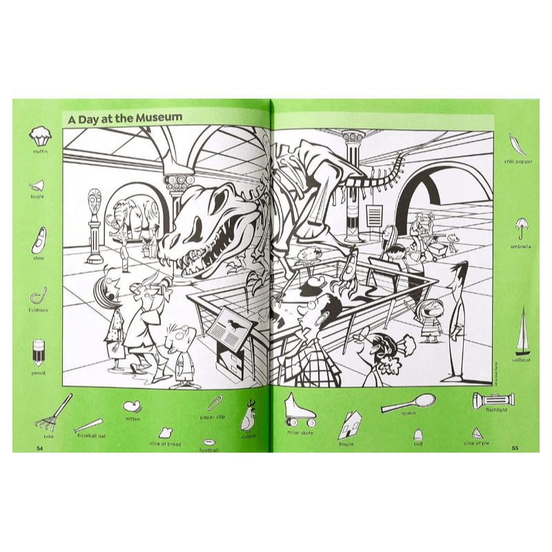 Awesome Science Puzzles: Find and Seek 100+ Science Hidden Picture Puzzles for Kids 6+, Highlights Puzzle Book for Kids (Highlights Hidden Pictures) (Spiral Bound)