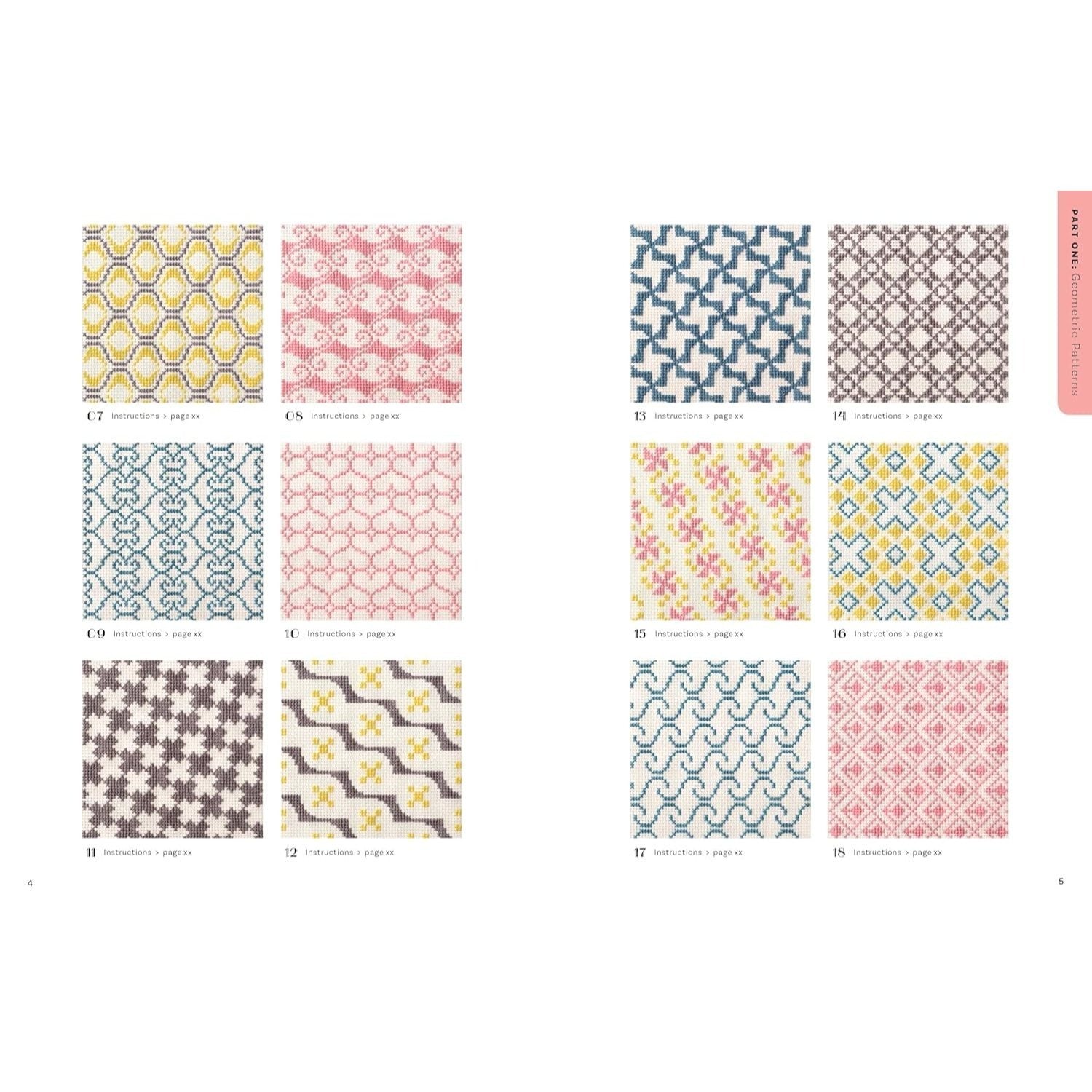 200 Japanese Cross Stitch Designs: Traditional, Geometric, Retro and Floral Patterns for Mindful Stitching