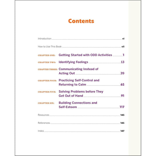 Oppositional Defiant Disorder Activities: 100 Exercises Parents and Kids Can Do Together to Improve Behavior, Build Self-Esteem, and Foster Connection (Spiral Bound)