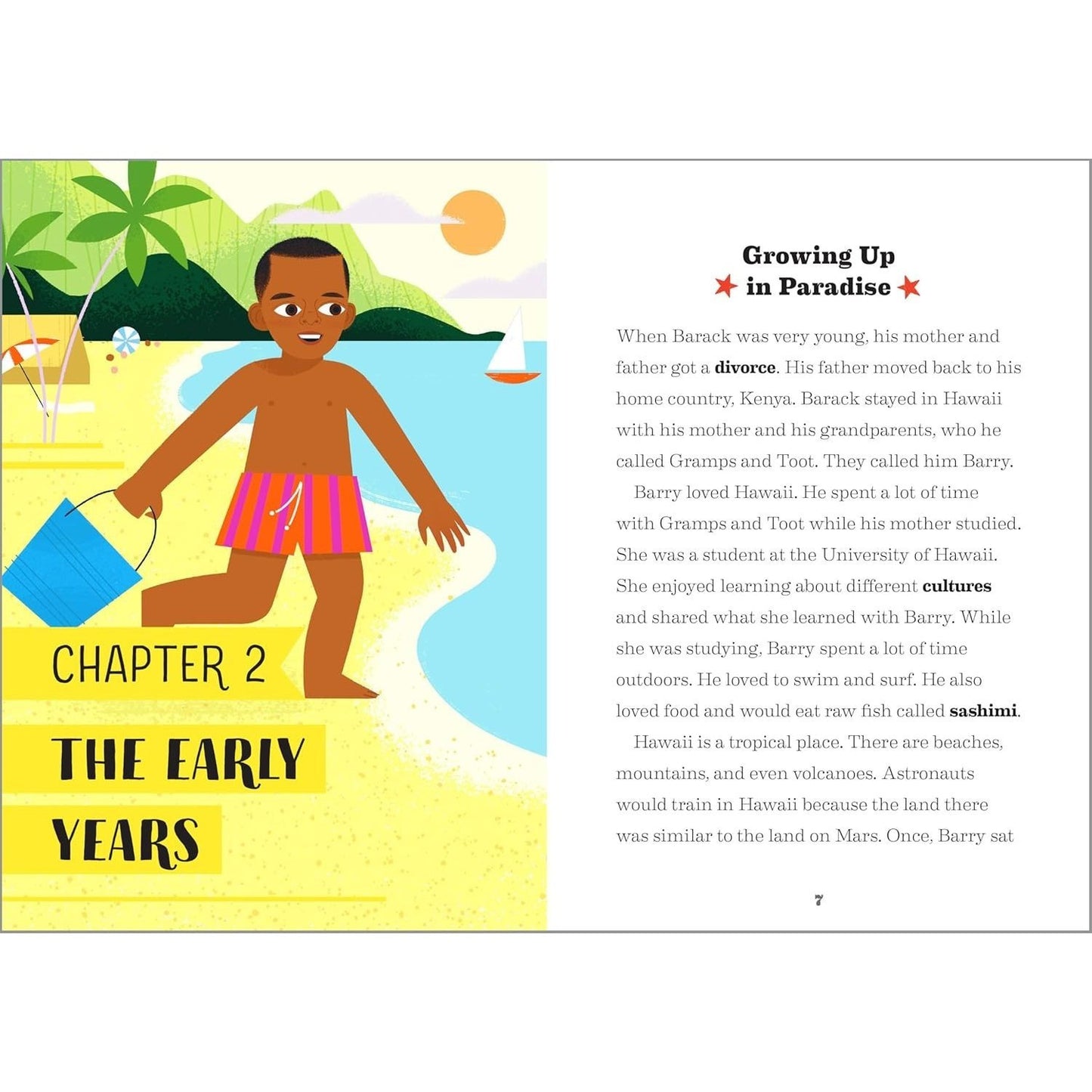 The Story of Barack Obama: An Inspiring Biography for Young Readers