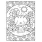 Happy Cats Coloring Book/Happy Cats Color by Number: 2 Books in 1/Flip and See!