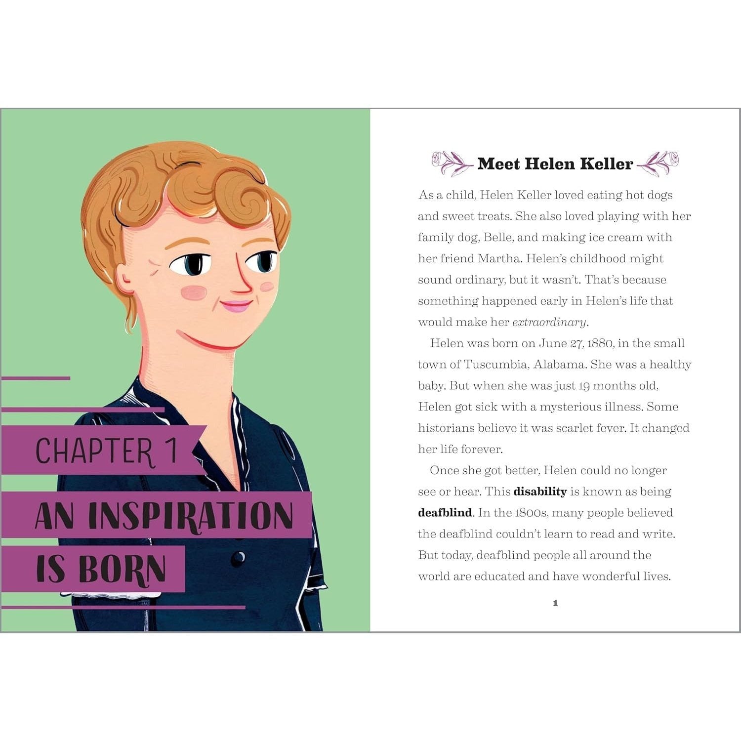 The Story of Helen Keller: An Inspiring Biography for Young Readers