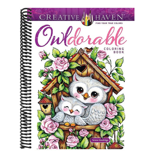 Creative Haven Owldorable Coloring Book