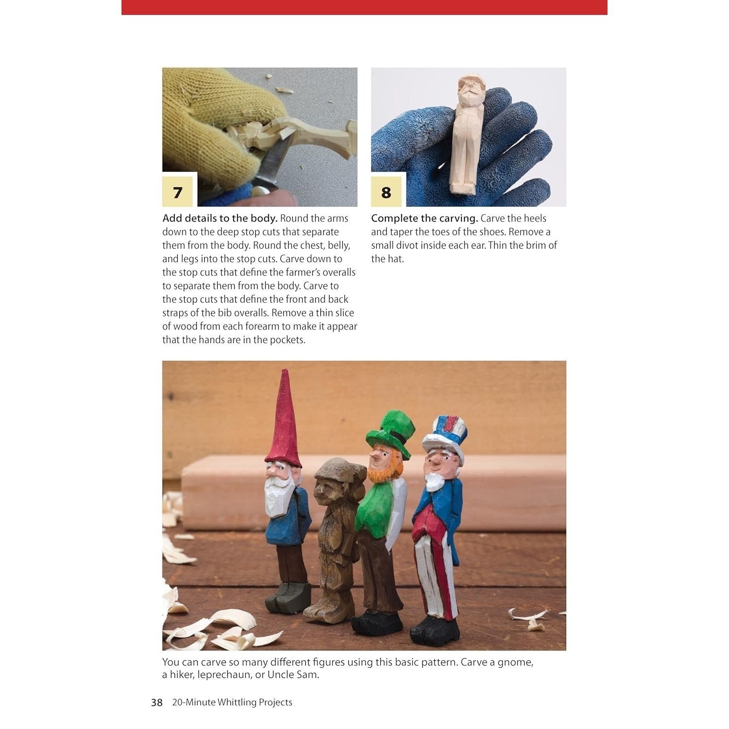 20-Minute Whittling Projects: Fun Things to Carve from Wood (Spiral Bound)
