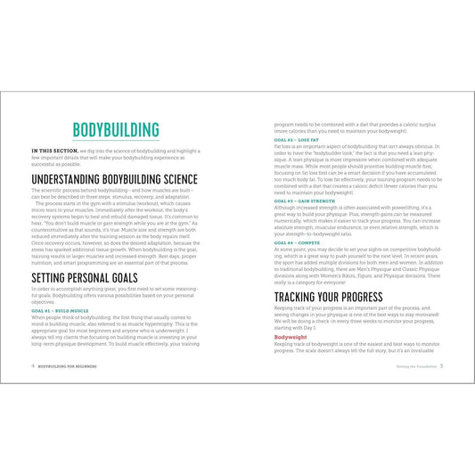 Bodybuilding for Beginners: A 12-Week Program to Build Muscle and Burn Fat