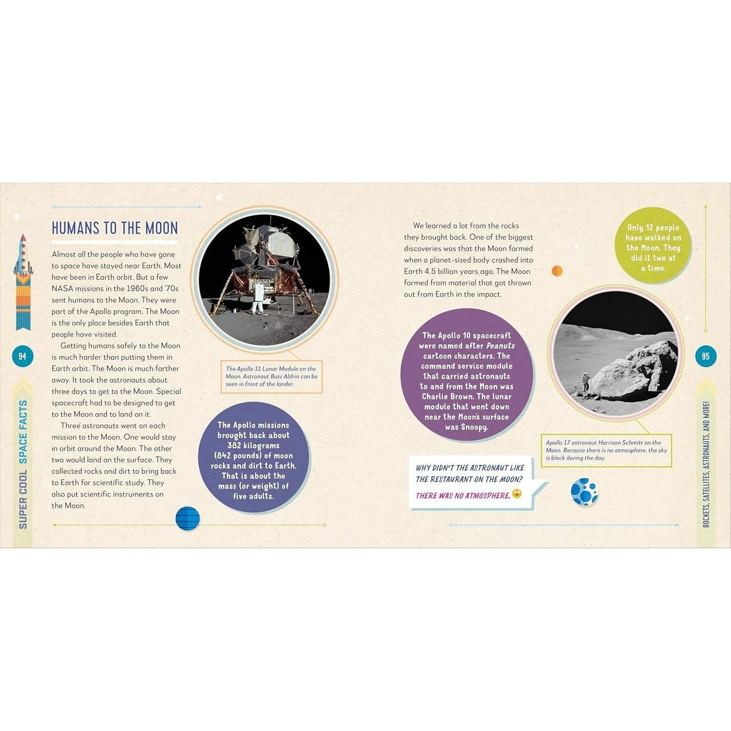 Super Cool Space Facts: A Fun, Fact-Filled Space Book for Kids