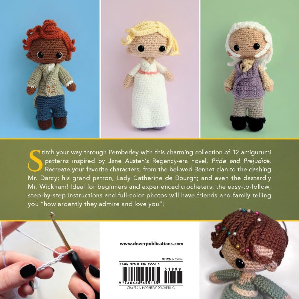 Pride and Prejudice Amigurumi: 12 Austen Characters to Crochet
