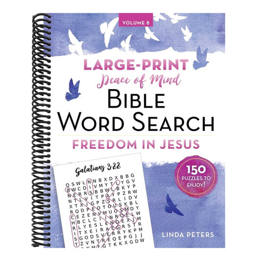 Peace of Mind Bible Word Search Freedom in Jesus