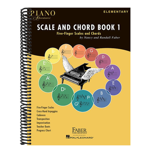 Piano Adventures - Scale and Chord Book 1