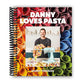 Danny Loves Pasta: 75+ Fun and Colorful Pasta Shapes, Patterns, Sauces, and More (Spiral Bound)