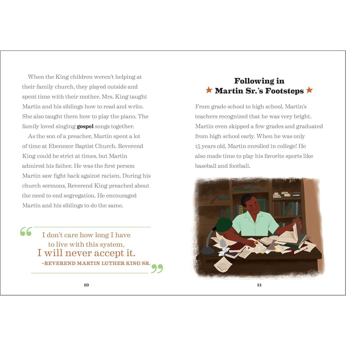 The Story of Martin Luther King Jr.: An Inspiring Biography for Young Readers