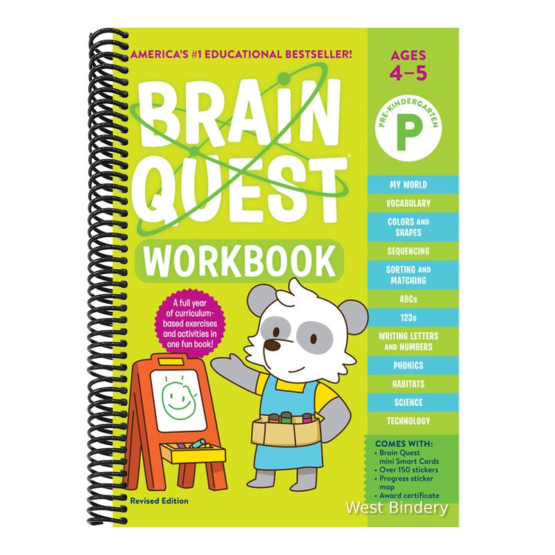 Brain Quest Workbook: Pre-K Revised Edition (Revised)