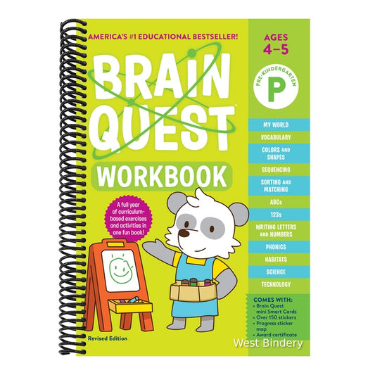 Brain Quest Workbook: Pre-K Revised Edition (Revised)