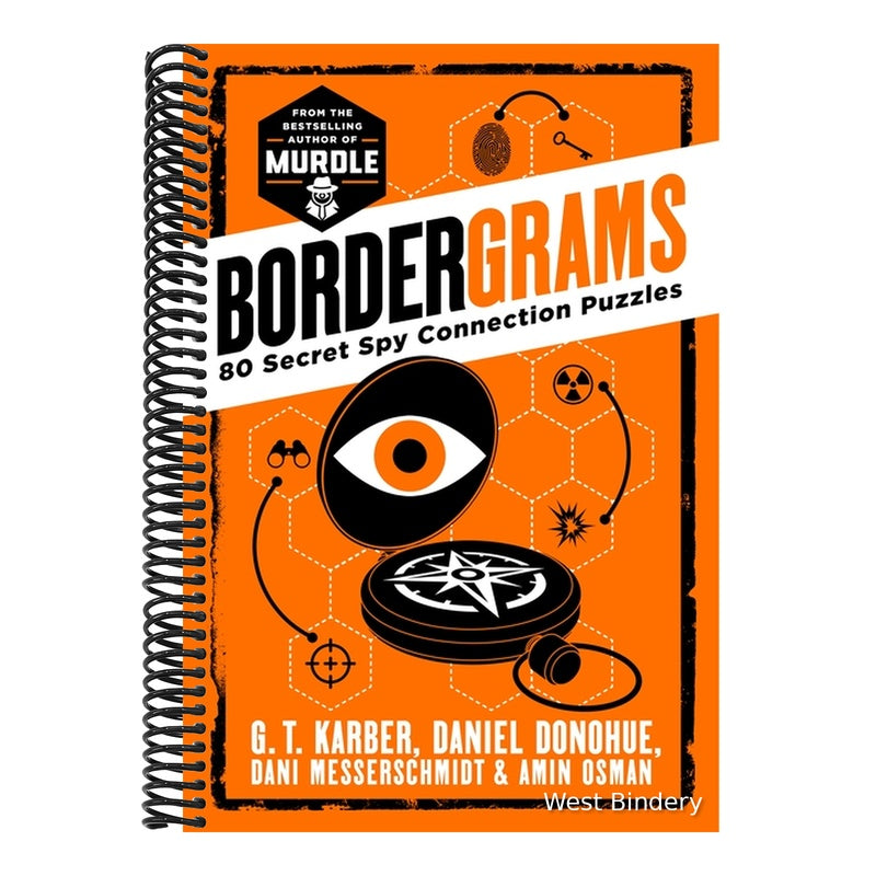 Bordergrams: 80 Secret Spy Connection Puzzles from the Bestselling Author of Murdle