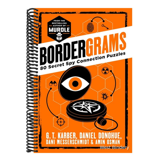 Bordergrams: 80 Secret Spy Connection Puzzles from the Bestselling Author of Murdle