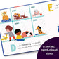 ABCs of Kindness: Everyday Acts of Kindness, Inclusion, and Generosity from A to Z, Read-Aloud ABC Kindness Board Book for Toddlers and Preschoolers (Highlights Books of Kindness) (Spiral Bound)