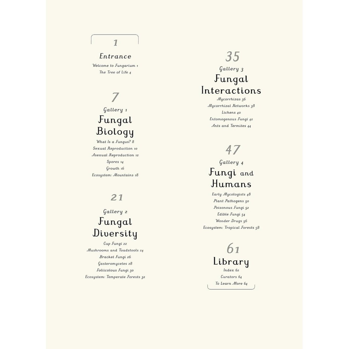 Fungarium: Welcome to the Museum (Welcome to the Museum) (Spiral Bound)