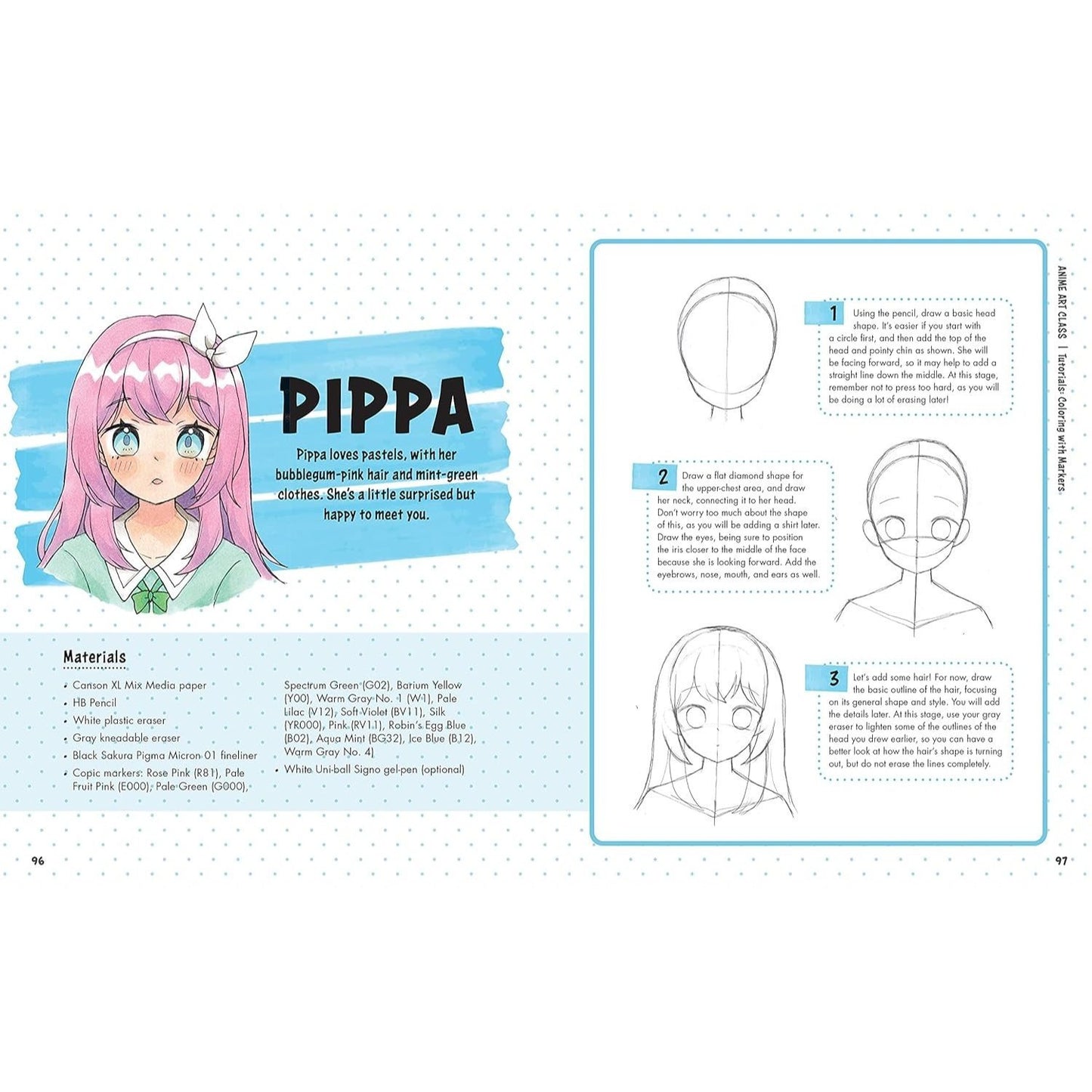 Anime Art Class: A Complete Course in Drawing Manga Cuties