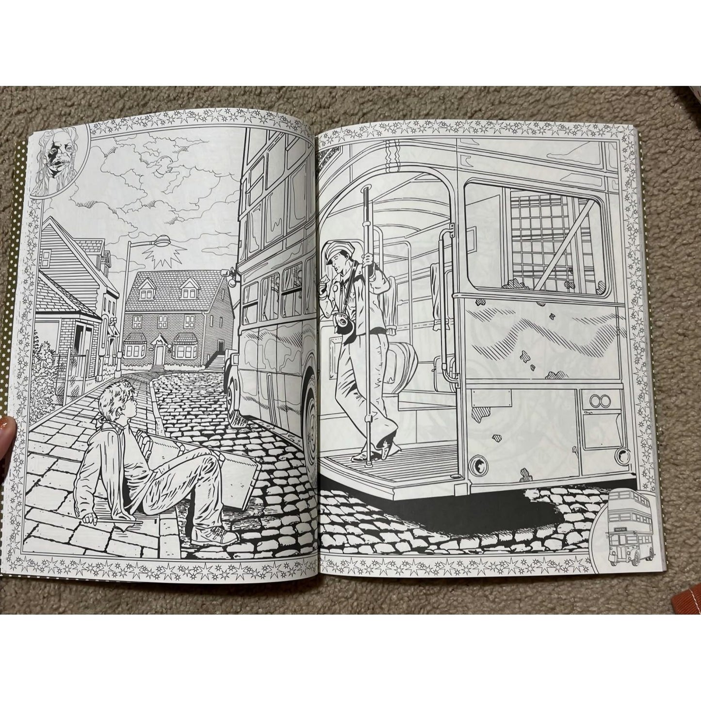 Harry Potter Coloring Book (Spiral Bound)