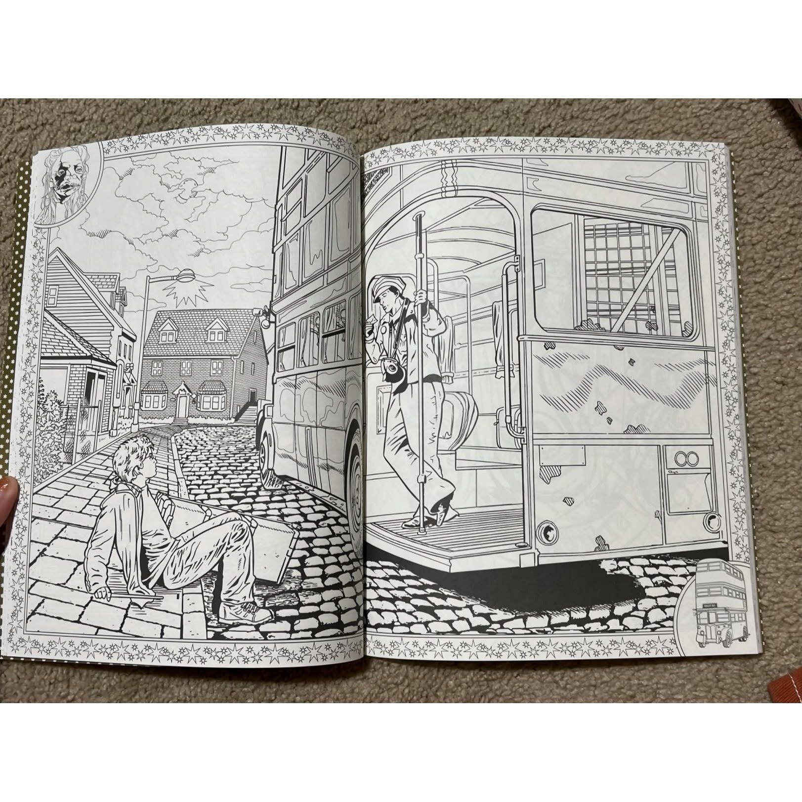 Harry Potter Coloring Book (Spiral Bound)