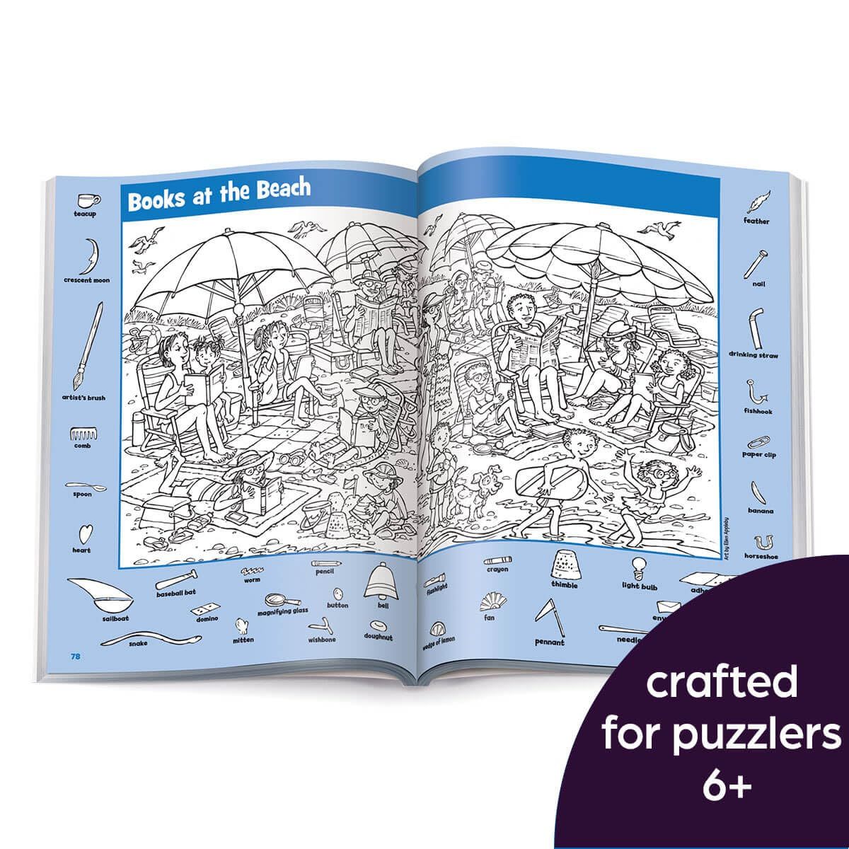 Jumbo Book of Hidden Pictures: Puzzle Activity Book for Kids Packed with More Than 200 Hidden Pictures and Funny Seek and Find Challenges for Ages 6 a (Spiral Bound)