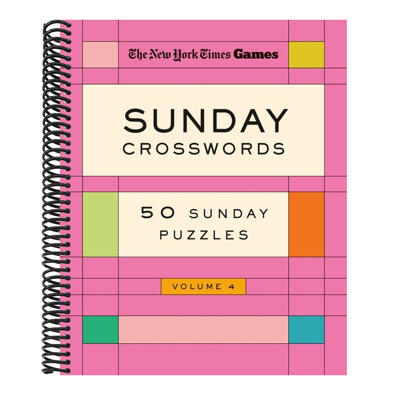 New York Times Games Sunday Crosswords Volume 4: 50 Sunday Puzzles