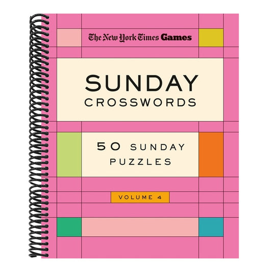 New York Times Games Sunday Crosswords Volume 4: 50 Sunday Puzzles
