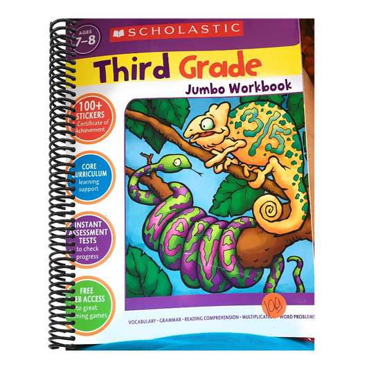 Third Grade Jumbo Workbook