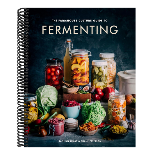 The Farmhouse Culture Guide to Fermenting: Crafting Live-Cultured Foods and Drinks with 100 Recipes from Kimchi to Kombucha[a Cookbook] (Spiral Bound)