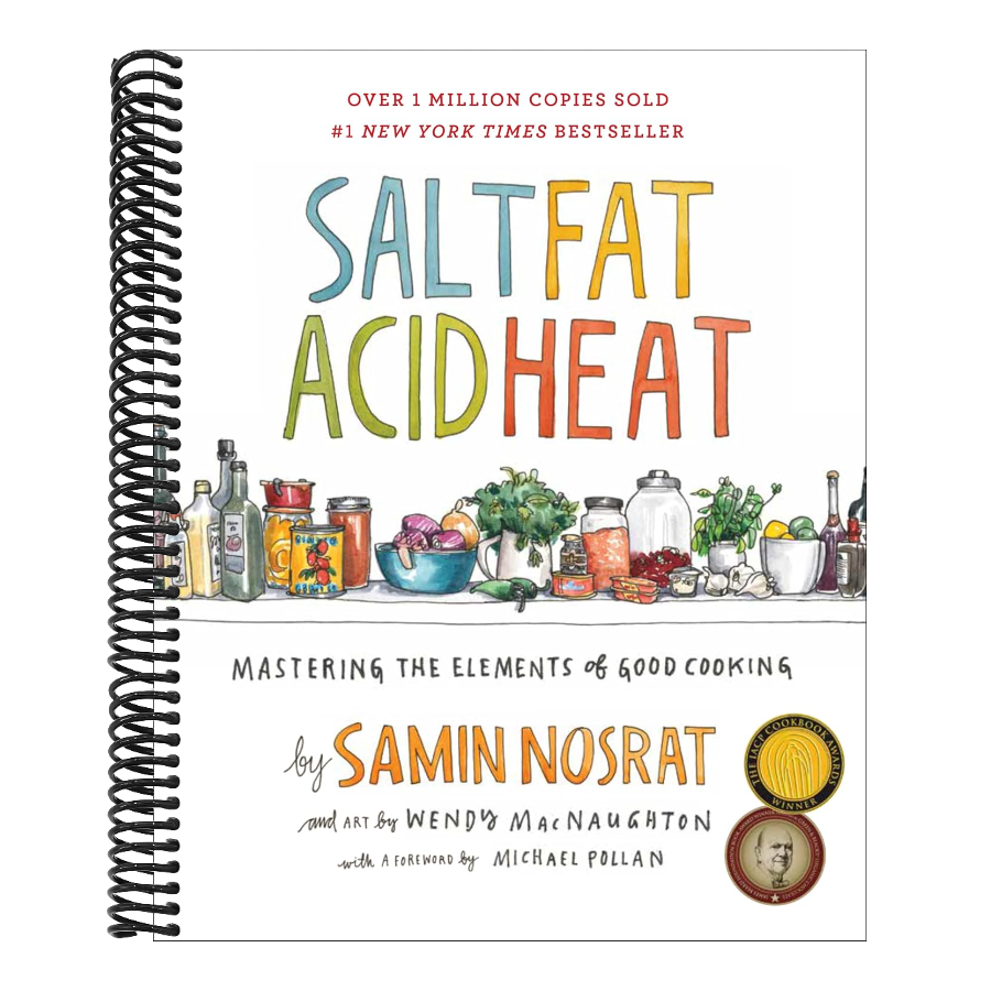 Salt, Fat, Acid, Heat: Mastering the Elements of Good Cooking (Spiral Bound)