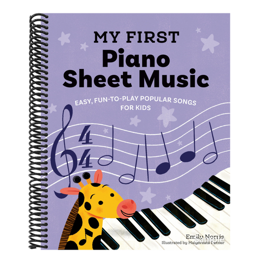 My First Piano Sheet Music: Easy, Fun-To-Play Popular Songs for Kids (My First Piano Books) (Spiral Bound)