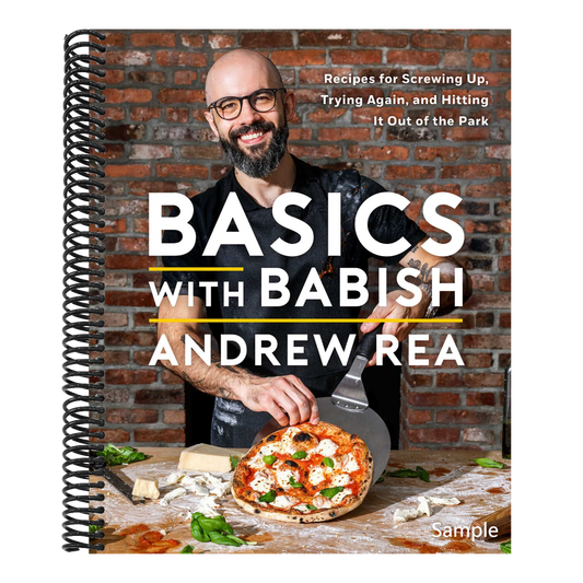 Basics with Babish: Recipes for Screwing Up, Trying Again, and Hitting It Out of the Park (a Cookbook) (Spiral Bound)