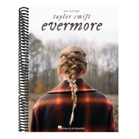 Taylor Swift - Evermore Piano/Vocal/Guitar Songbook (Spiral Bound)