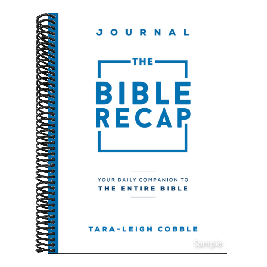 The Bible Recap Journal: Your Daily Companion to the Entire Bible (Spiral Bound)