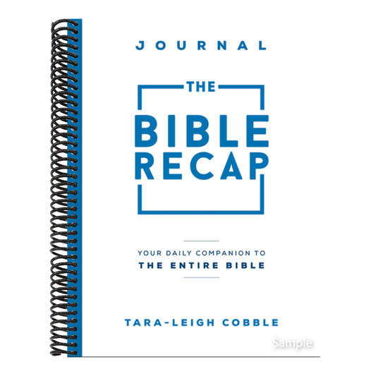 The Bible Recap Journal: Your Daily Companion to the Entire Bible (Spiral Bound)