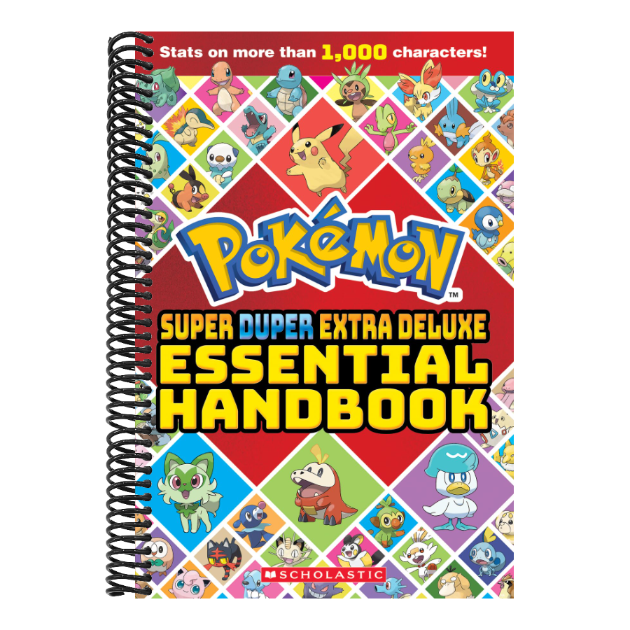 Super Duper Extra Deluxe Essential Handbook (Pokémon) (Spiral Bound)