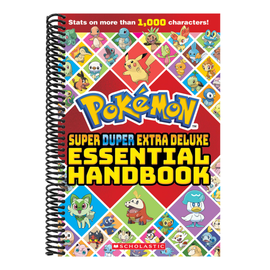 Super Duper Extra Deluxe Essential Handbook (Pokémon) (Spiral Bound)