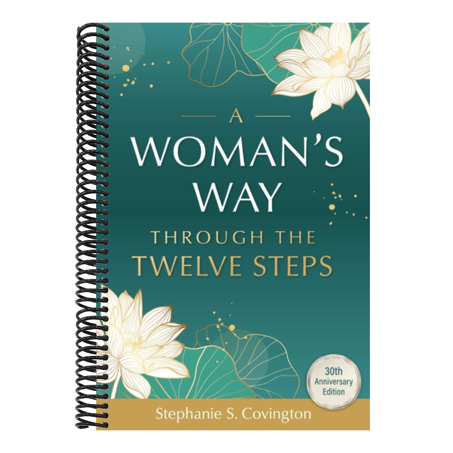 A Woman's Way Through the Twelve Steps (Spiral Bound)